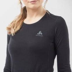 Odlo Women’s Merino Warm Baselayer Top -Sportswear Sale Store go 087275 d