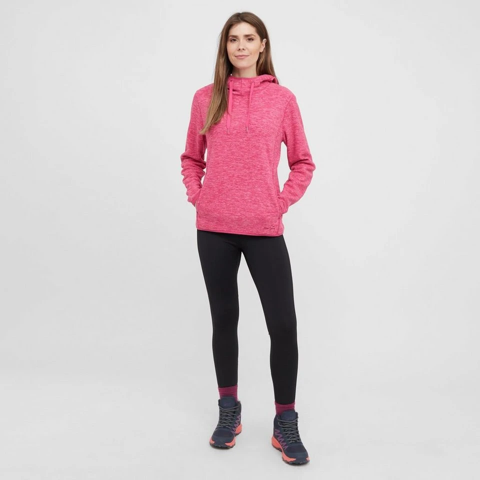 Women's Marl Fleece Hoodie 5 Women's Marl Fleece Hoodie - Image 3