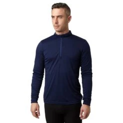 Mens' Long-sleeve Thermal Zip Top -Sportswear Sale Store go 208228 z