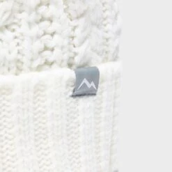 Women's Daisy Cable Knit Bobble Hat -Sportswear Sale Store go 210117 c