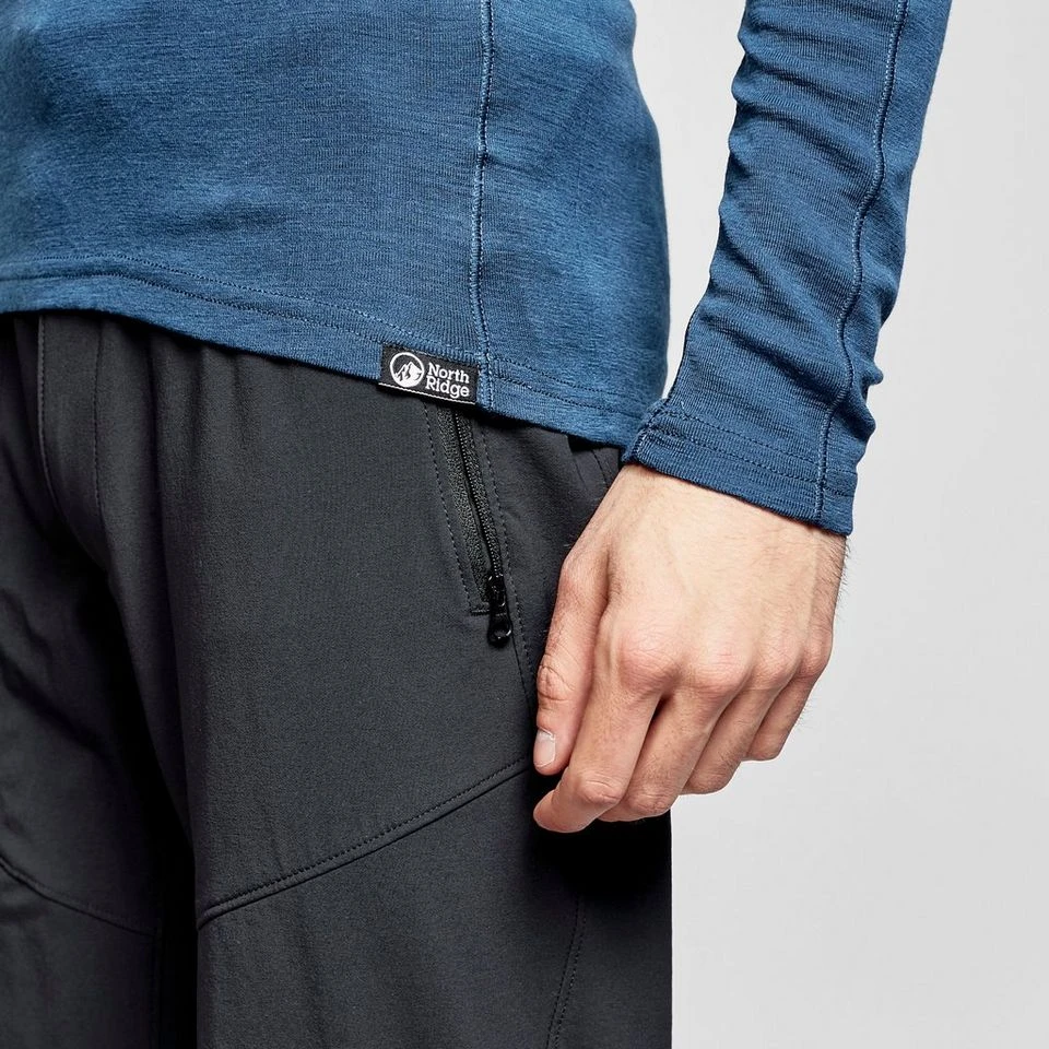 Men's Convect-200 Merino Long Sleeved Zipped Top 7 Men's Convect-200 Merino Long Sleeved Zipped Top - Image 5