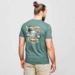 Mens' Motorcycle Frog Art T-shirt -Sportswear Sale Store go 377475 b