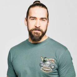 Mens' Motorcycle Frog Art T-shirt -Sportswear Sale Store go 377475 d