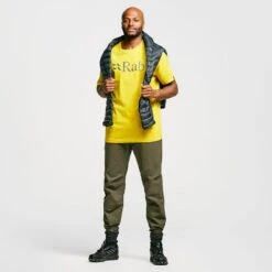 Rab Men’s Stance Logo Short Sleeve T-Shirt -Sportswear Sale Store go 381818 c