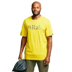 Rab Men’s Stance Logo Short Sleeve T-Shirt -Sportswear Sale Store go 381818 z