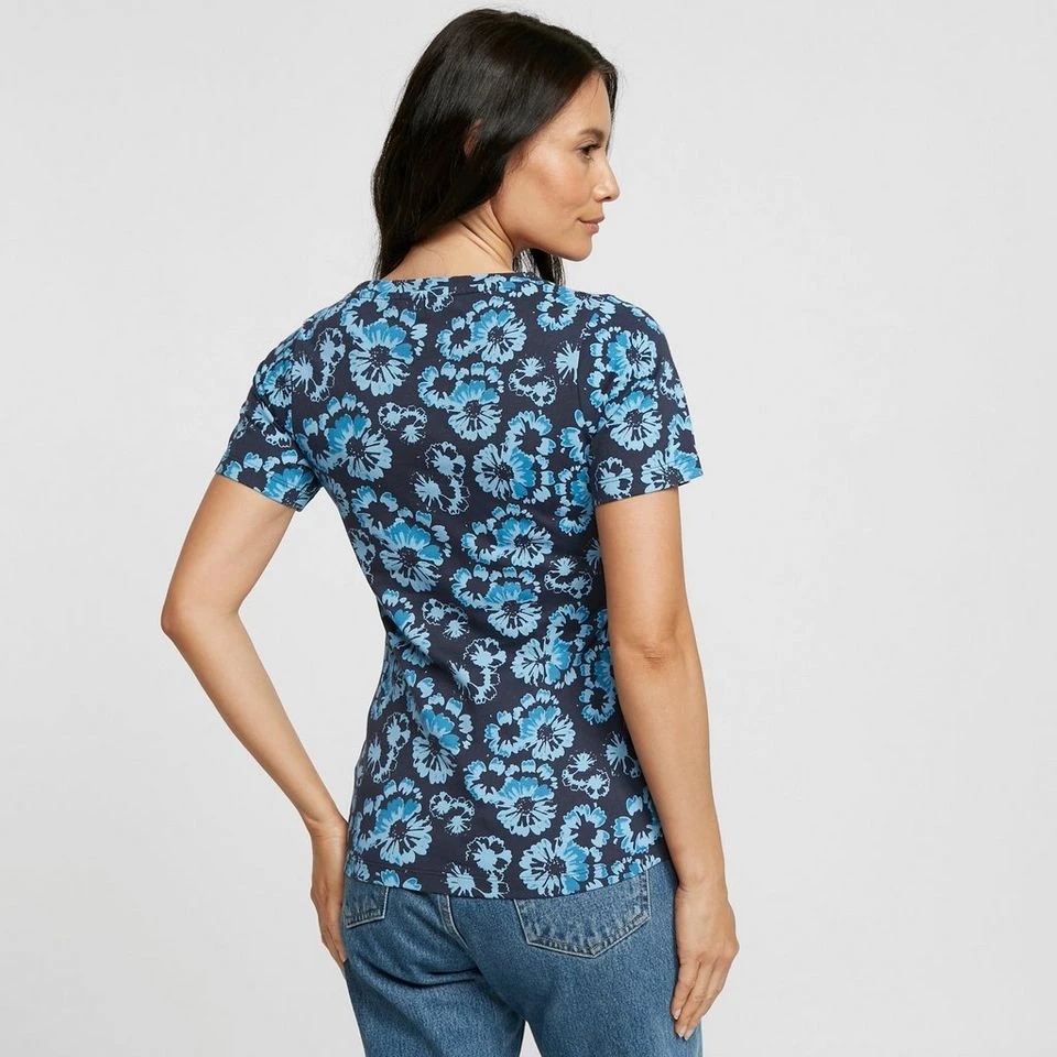 Women’s Patsy Flower Short Sleeved Tee 4 Women’s Patsy Flower Short Sleeved Tee - Image 2