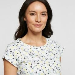 Women’s Ditsy Print Short Sleeved Tee -Sportswear Sale Store go 419119 d