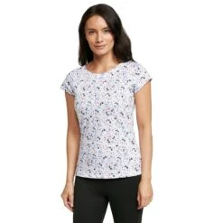 Women’s Ditsy Print Short Sleeved Tee -Sportswear Sale Store go 419120 z