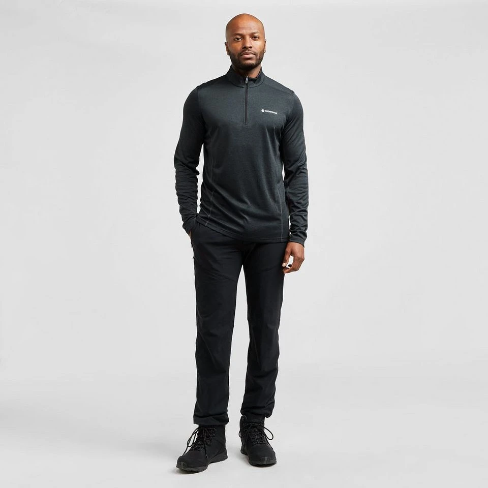 Montane Men’s Dart Zip Neck Long Sleeve T-Shirt 5 Montane Men’s Dart Zip Neck Long Sleeve T-Shirt - Image 3