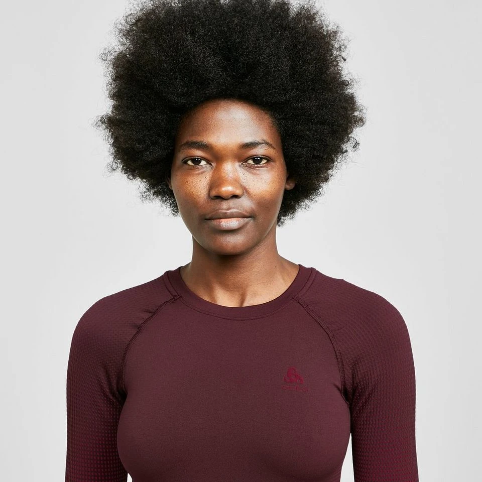 Odlo Womens Performance Warm Eco Long Sleeve Crew Neck Baselayer 6 Odlo Womens Performance Warm Eco Long Sleeve Crew Neck Baselayer - Image 4