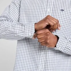 Men’s Turnberry Twill Cotton Long Sleeve Shirt -Sportswear Sale Store go 503172 f