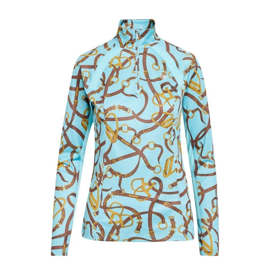 Ariat Women's Sunstopper 2.0 1/4 Zip Baselayer 9 Ariat Women's Sunstopper 2.0 1/4 Zip Baselayer - Image 7