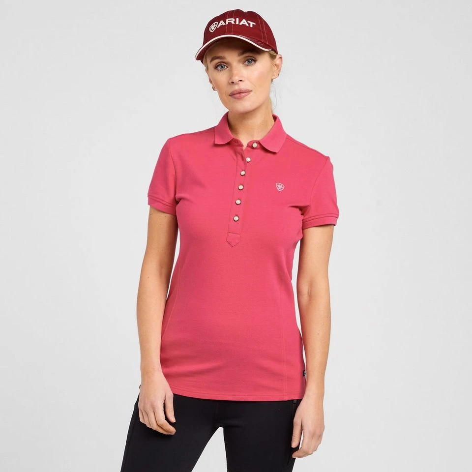 Ariat Women's Prix 2.0 Short Sleeved Polo Shirt 3 Ariat Women's Prix 2.0 Short Sleeved Polo Shirt