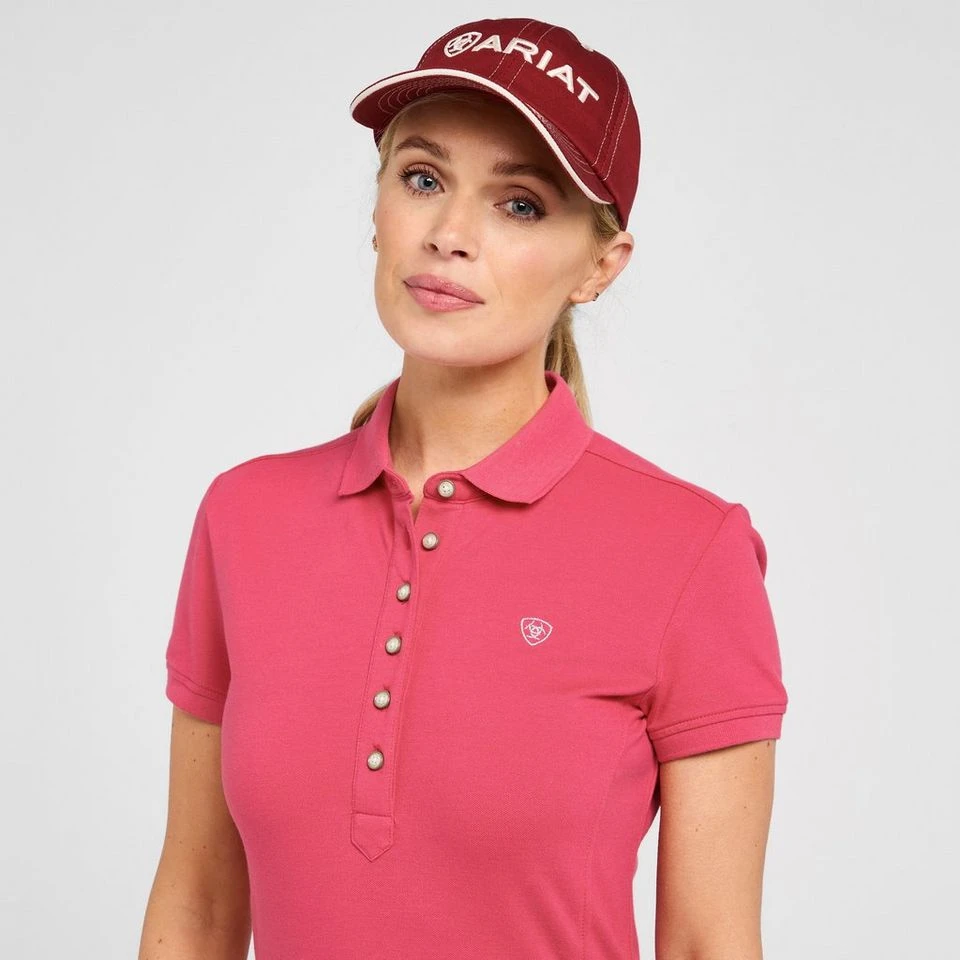 Ariat Women's Prix 2.0 Short Sleeved Polo Shirt 6 Ariat Women's Prix 2.0 Short Sleeved Polo Shirt - Image 4
