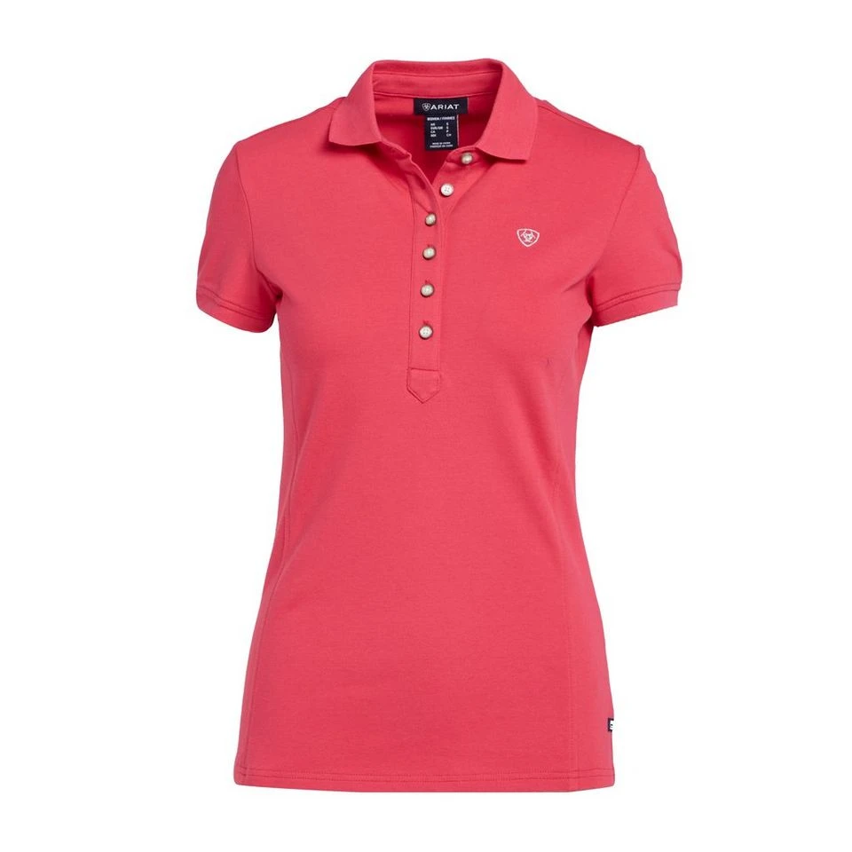 Ariat Women's Prix 2.0 Short Sleeved Polo Shirt 8 Ariat Women's Prix 2.0 Short Sleeved Polo Shirt - Image 6