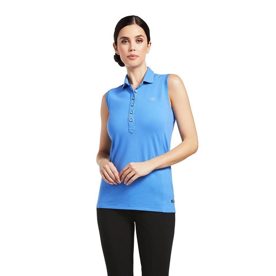 Ariat Women's Prix 2.0 Sleeveless Polo Shirt 7 Ariat Women's Prix 2.0 Sleeveless Polo Shirt - Image 5