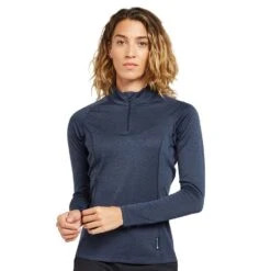 Montane Women’s Dart Zip Neck Long Sleeve T-Shirt -Sportswear Sale Store go 574619 z