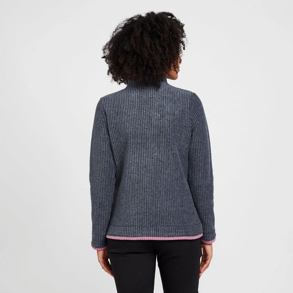 Women's Lynda Grid Half Zip Grid Fleece 4 Women's Lynda Grid Half Zip Grid Fleece - Image 2