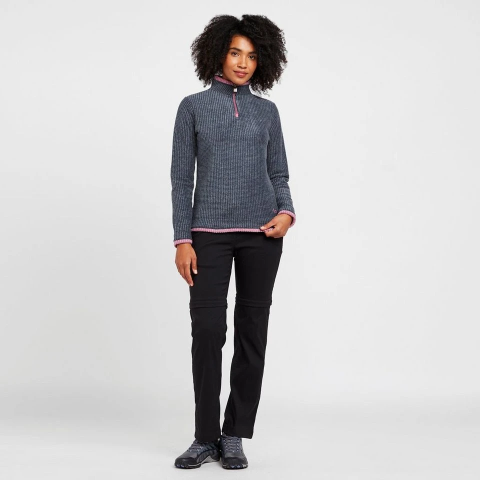 Women's Lynda Grid Half Zip Grid Fleece 5 Women's Lynda Grid Half Zip Grid Fleece - Image 3
