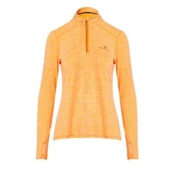 RONHILL Women's Life Practice Half Zip Long Sleeve Tee -Sportswear Sale Store go 576060 u