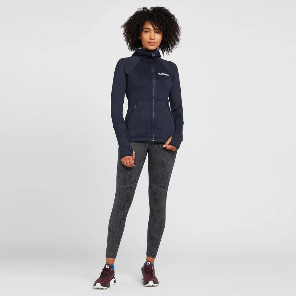 Adidas TERREX Women’s Tech Flooce Hooded Hiking Fleece Jacket 5 Adidas TERREX Women’s Tech Flooce Hooded Hiking Fleece Jacket - Image 3