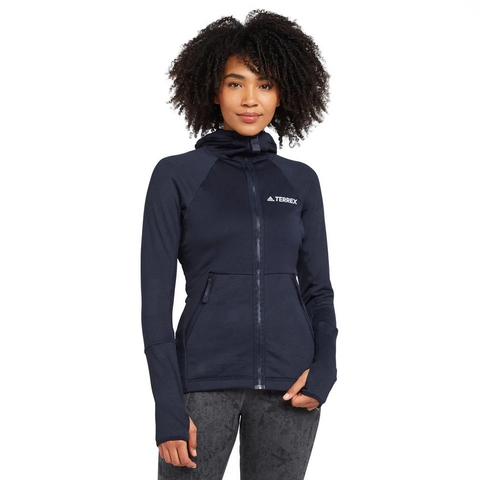 Adidas TERREX Women’s Tech Flooce Hooded Hiking Fleece Jacket 10 Adidas TERREX Women’s Tech Flooce Hooded Hiking Fleece Jacket - Image 8
