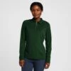 Womens Tiana Pique Long Sleeve Polo Shirt Mountain View Green -Sportswear Sale Store go 576941 a