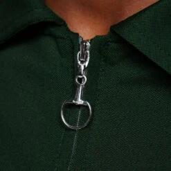 Womens Tiana Pique Long Sleeve Polo Shirt Mountain View Green -Sportswear Sale Store go 576941 e