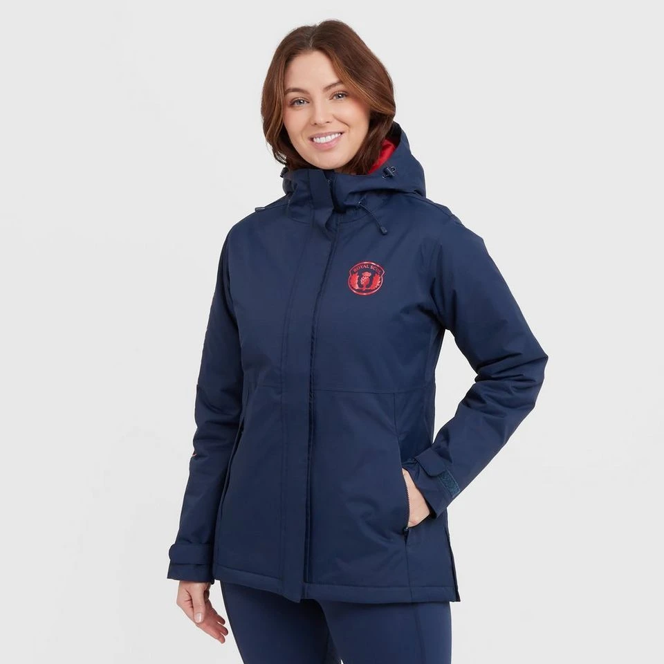Women’s Waterproof Insulated Jacket In Dark Blue 3 Women’s Waterproof Insulated Jacket In Dark Blue
