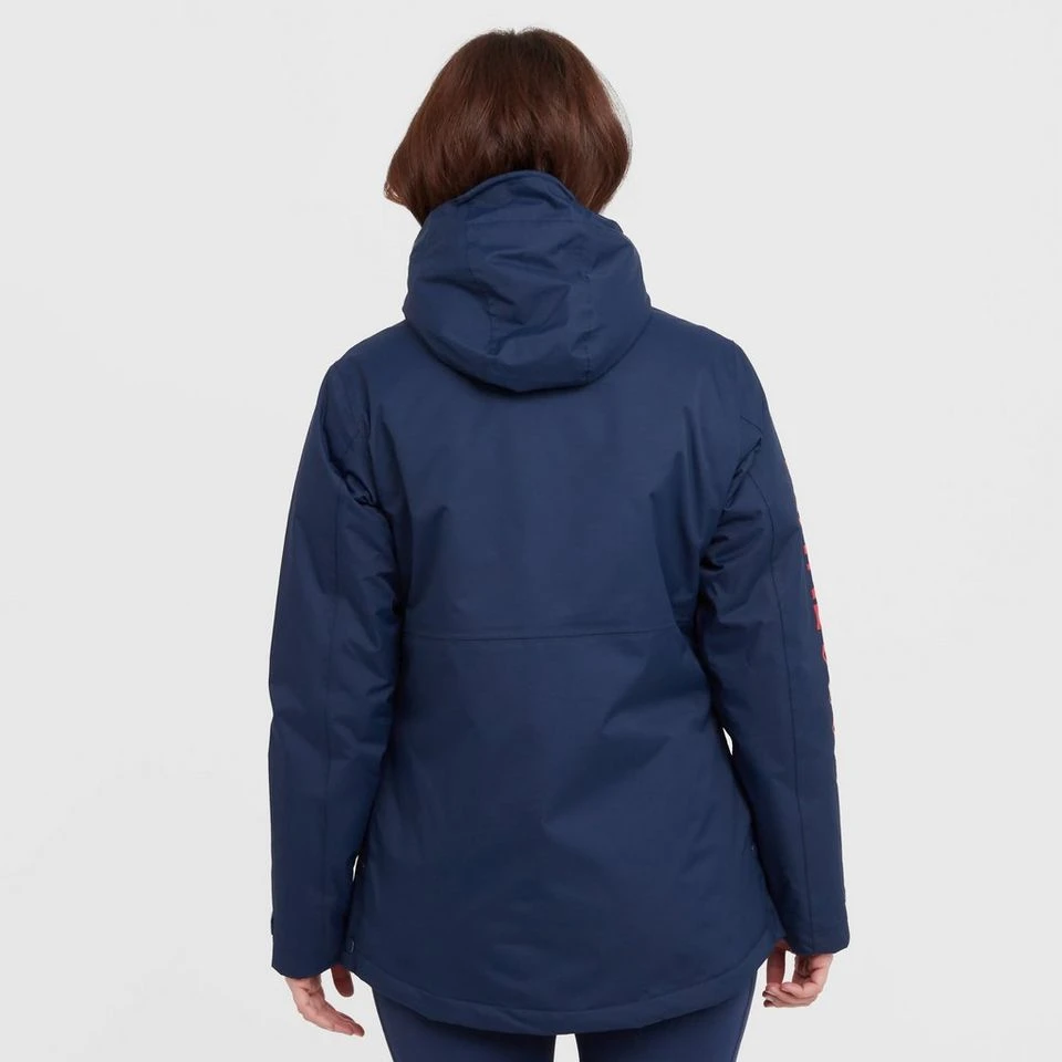 Women’s Waterproof Insulated Jacket In Dark Blue 4 Women’s Waterproof Insulated Jacket In Dark Blue - Image 2