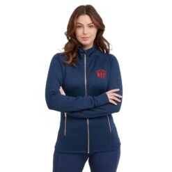 Women’s Zip Fleece In Dark Blue 17 Women’s Zip Fleece In Dark Blue -Sportswear Sale Store go 600885 z