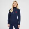 Women’s Stretch ½ Zip Top In Dark Blue -Sportswear Sale Store go 600886 a