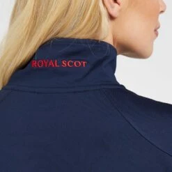 Women’s Stretch ½ Zip Top In Dark Blue -Sportswear Sale Store go 600886 e