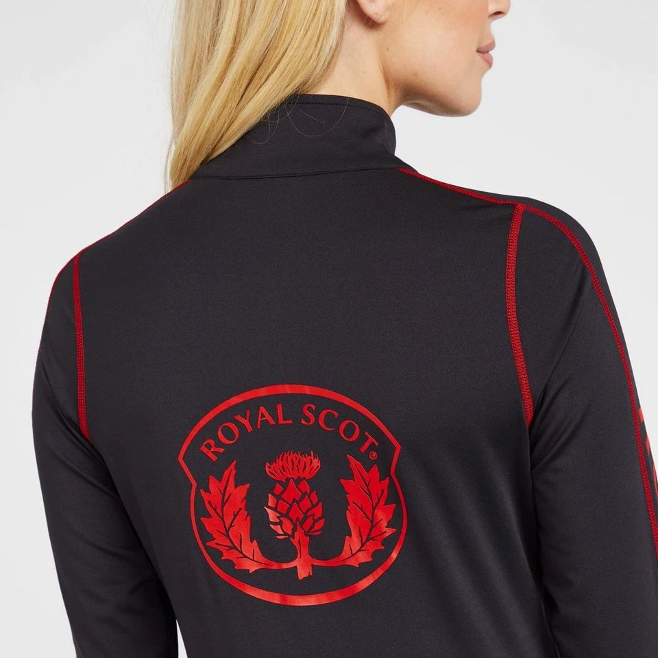 Women’s Long Sleeve Base Layer In Black 7 Women’s Long Sleeve Base Layer In Black - Image 5