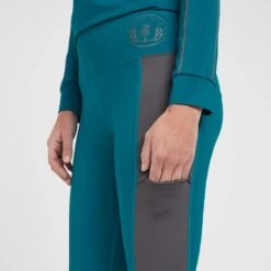 Women's Full Seat Riding Tights In Ocean Blue -Sportswear Sale Store go 600893 e