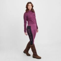 Women's Full Seat Riding Tights In Wine -Sportswear Sale Store go 600894 c