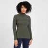 Women's Team Long Sleeved Base Layer Khaki -Sportswear Sale Store go 614476 a