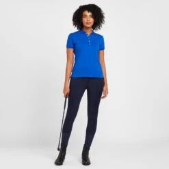 Dublin Womens Lily Cap Sleeve Polo Blue -Sportswear Sale Store go 616068 c