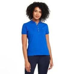 Dublin Womens Lily Cap Sleeve Polo Blue -Sportswear Sale Store go 616068 z