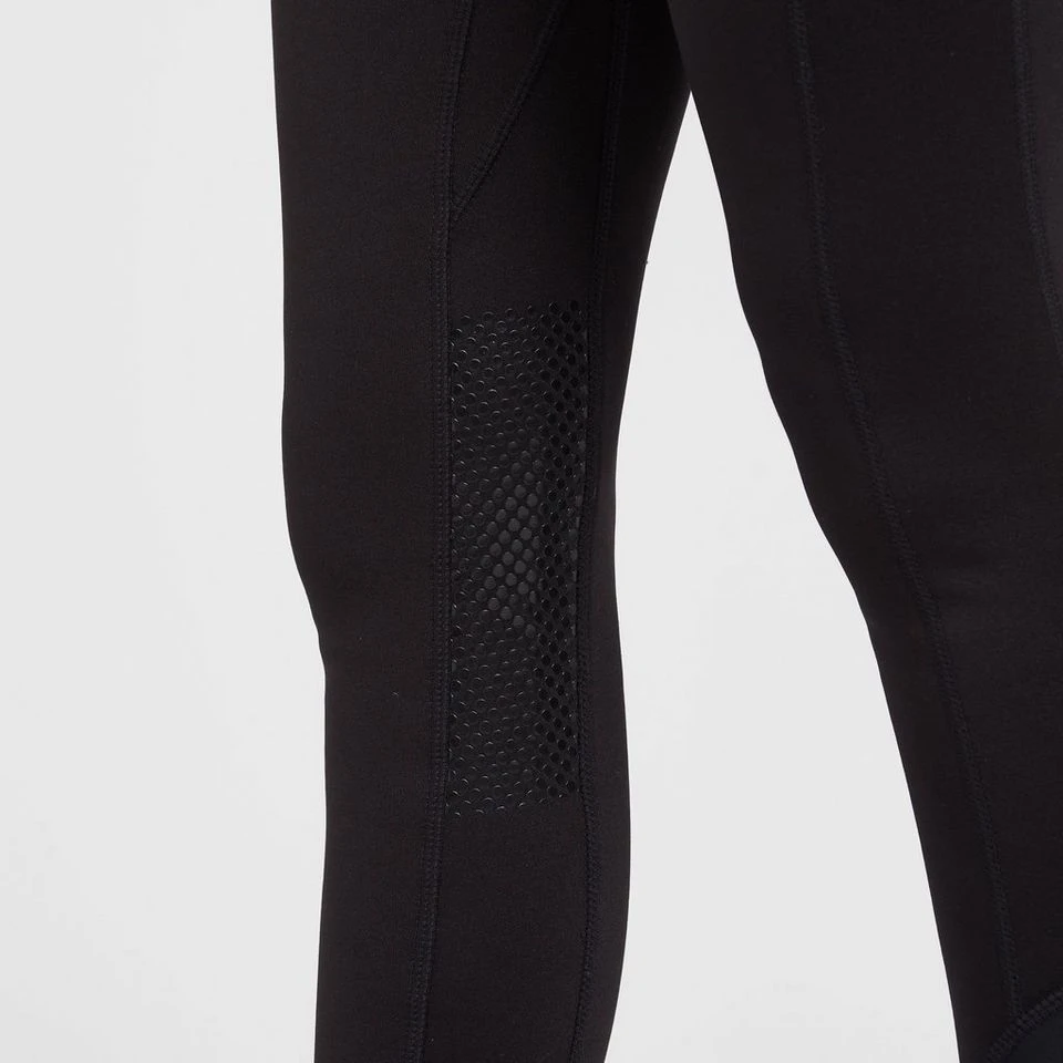Women's Knee Patch Riding Leggings In Black 8 Women's Knee Patch Riding Leggings In Black - Image 6