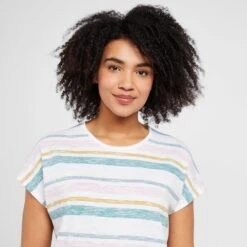 Women’s Sora Organic Stripe T-Shirt 12 Women’s Sora Organic Stripe T-Shirt -Sportswear Sale Store go 667754 d